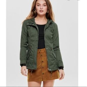 only lorca spring parka jacket